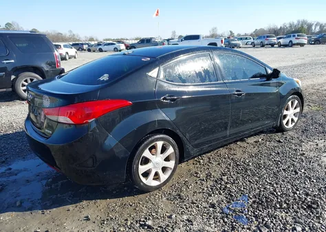 2013 Hyundai Elantra Limited from USA, damaged, VIN 5NPDH4AE6DH420527